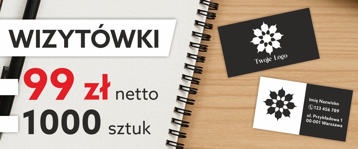 Wizytówki Tarnów – projekt i druk