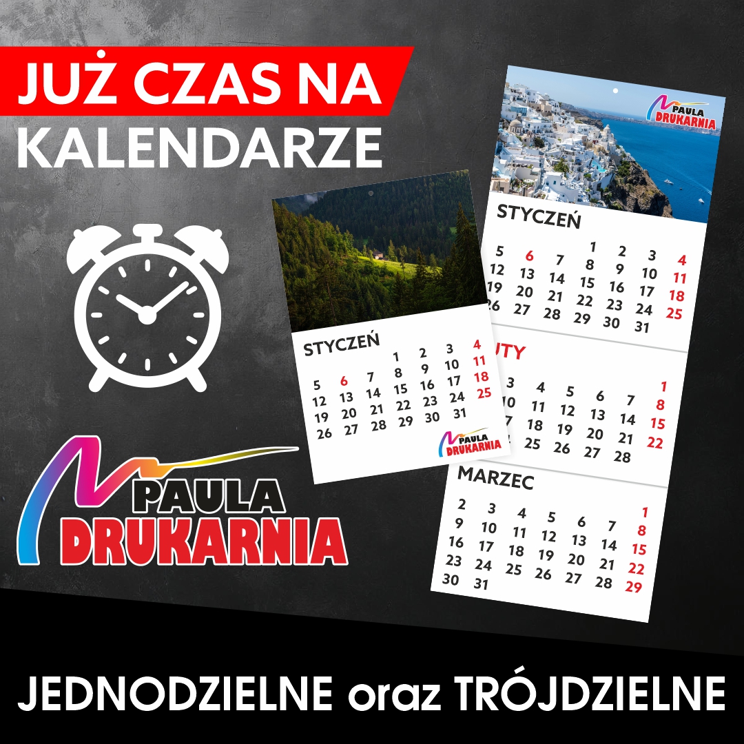 Druk kalendarzy 