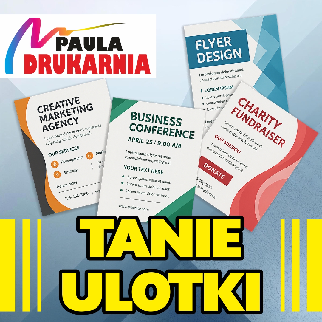 Ulotki reklamowe Częstochowa