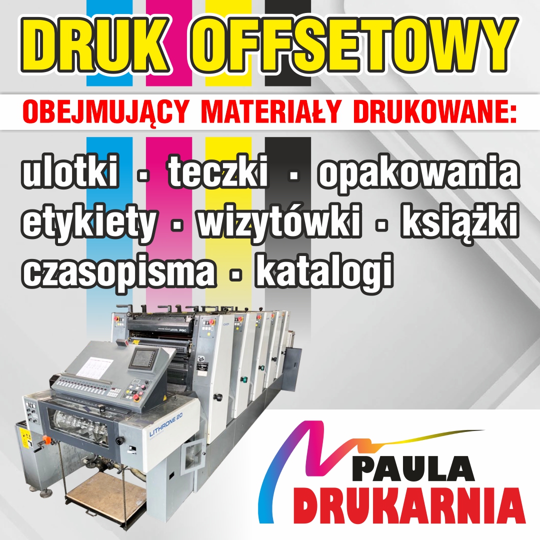 Materiały drukowane &ndash; oferta Drukarni PAULA