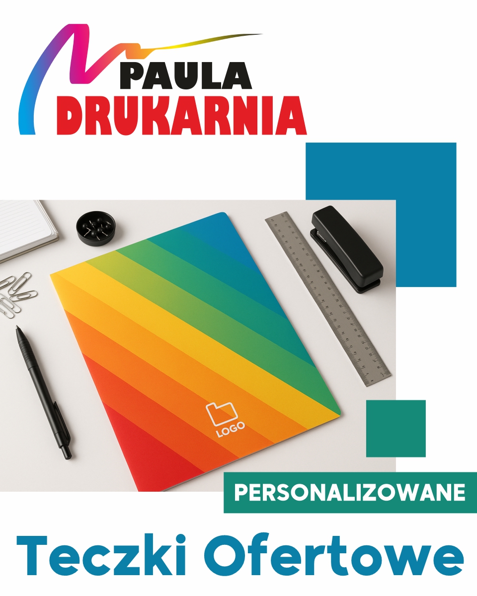 Teczki ofertowe Częstochowa &ndash; Drukarnia PAULA
